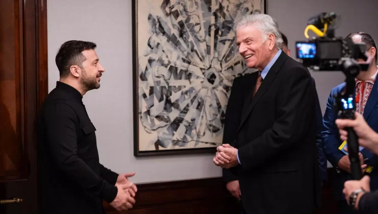 Franklin Graham se encontrou  com o presidente ucraniano Volodymyr Zelensky